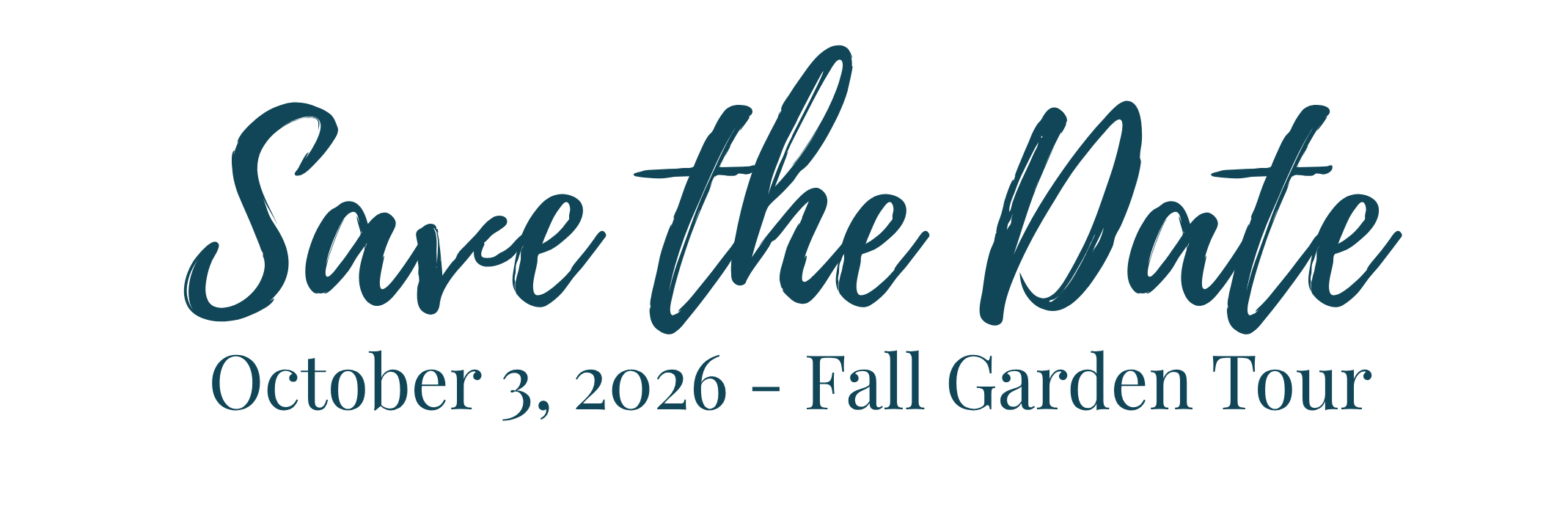 Save the Date